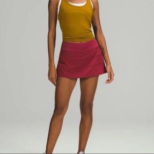 NWT Lululemon Pace Rival Mid-Rise Skirt